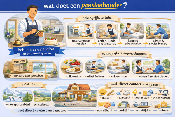 Wat doet een pensionhouder